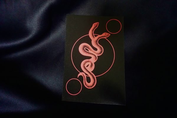 'Ruby' Snake 4x6 Print - Image 2