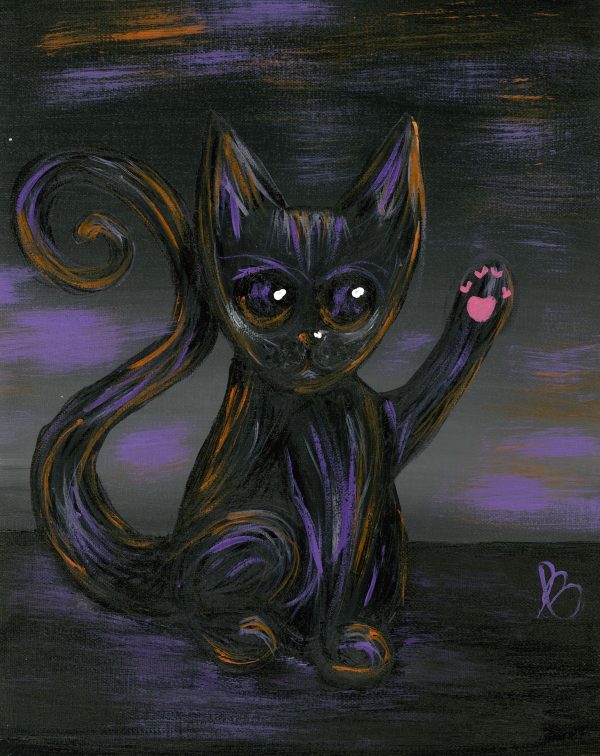 'Lilith & Bonez' Halloween 4x6 Postcard Set - Image 3