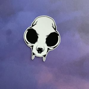 'Bat Skull' Vinyl Sticker