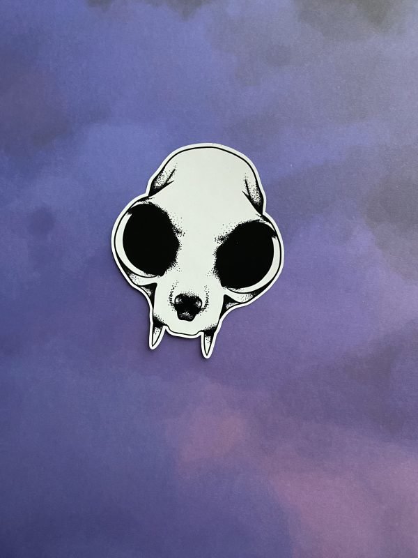 'Bat Skull' Vinyl Sticker
