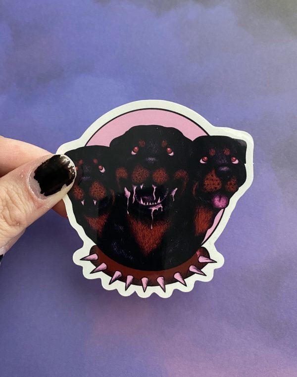 ‘Cerberus’ Vinyl Sticker