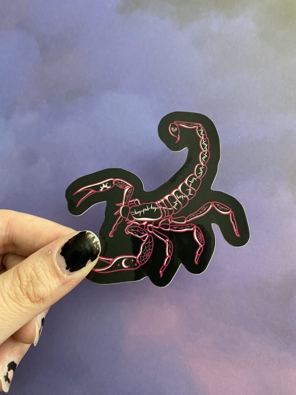 ‘Scorpio Season’ 3 Inch Vinyl Sticker - Image 2